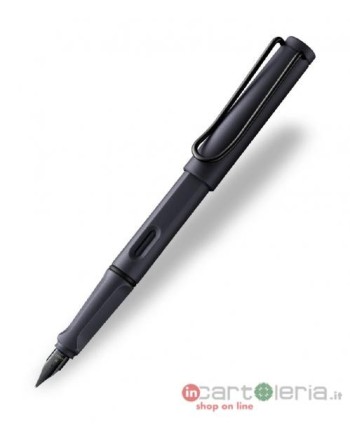 PENNA STILOGRAFICA SAFARI STEEL BLACK PUNTA FINE LAMY (Cod. 1238793)