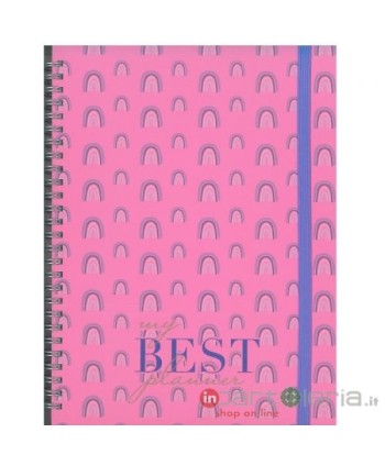 AGENDA SETTIMANALE 18X24 SPIRALE BEST PLANNER NON DATATO PERPETUA CANGINI FILIPP (Cod. 0492ZG)