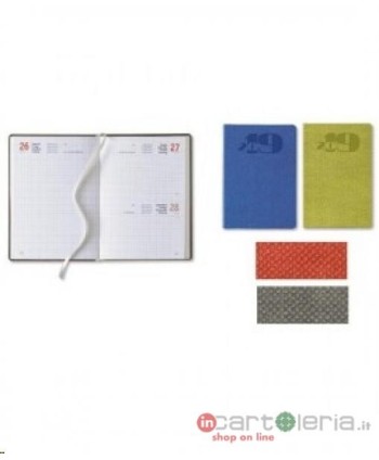 AGENDA 10,5X14,8 GIORNALIERA QUADRETTINO PAPER FLEX CANGINI (Cod. 0206UX)