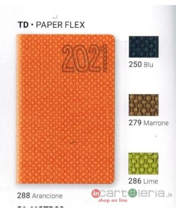 AGENDA 7X10 BIGIORNALIERA PAPER FLEX CANGINI (Cod. 0110TD)