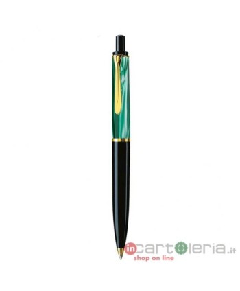 PENNA SFERA K200 VERDE MARMORIZZATO PELIKAN (Cod. K200)