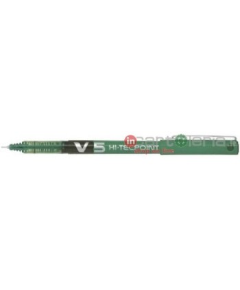 PENNA ROLLER V5 HI-TECPOINT 0.5 VERDE PILOT (Cod. V5V)