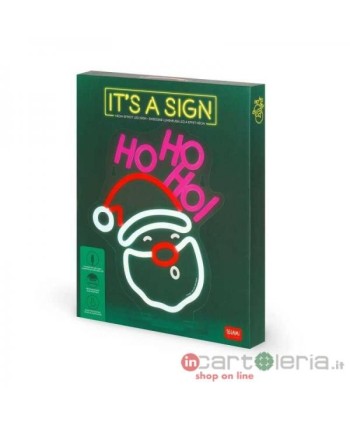 LUCE NEON-EFFECT LED SIGN - IT'S A SIGN - SANTALEGAMI