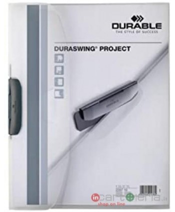 CARTELLINA C/CLIP A4 DURASWING PROJECT DURABLE (Cod. 2287)