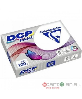 CARTA PER FOTOCOPIE A4 80GR 500FF DCP INKJET CLEIREFONTAINE QUO VADIS (Cod. 50700C)