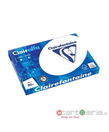 CARTA PER FOTOCOPIE A3 80GR 500FF CLAIRALFA CLAIREFONTAINE QUO VADIS (Cod. 1969C)