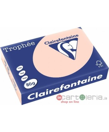 CARTA PER FOTOCOPIE 80GR 500FF SALMONE TROPHEE QUO VADIS (Cod. 3329860176902)