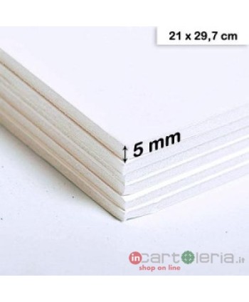 PANNELLO CARTON MOUSSE A4 SPESSORE 5MM QUO VADIS