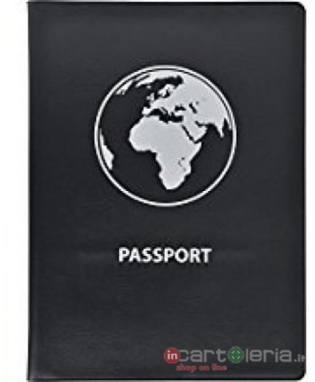 CUSTODIA PASSAPORTO HIDENTITY 100x135mm EXACOMPTA QUO VADIS (Cod. 5404E)